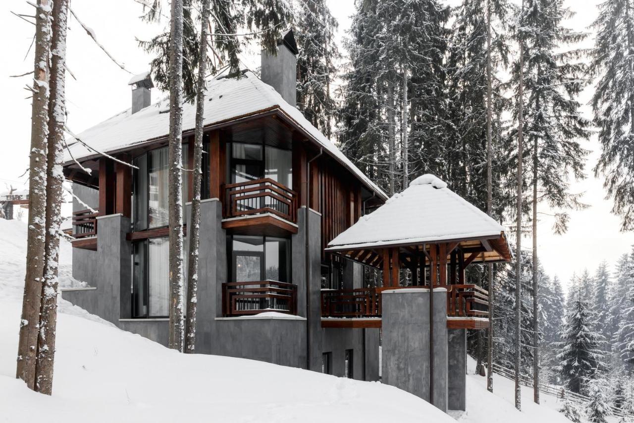Stara Pravda Villas Bukovel Bagian luar foto