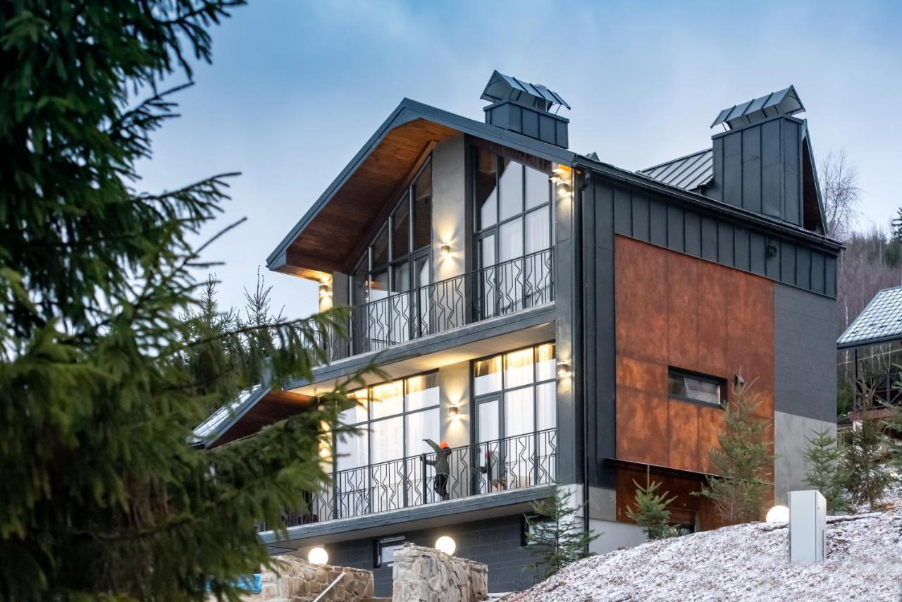 Stara Pravda Villas Bukovel Bagian luar foto