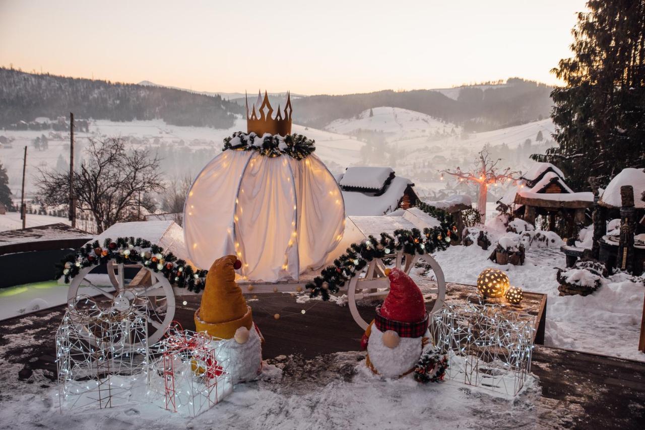 Stara Pravda Villas Bukovel Bagian luar foto