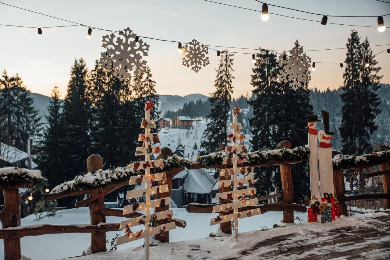 Stara Pravda Villas Bukovel Bagian luar foto
