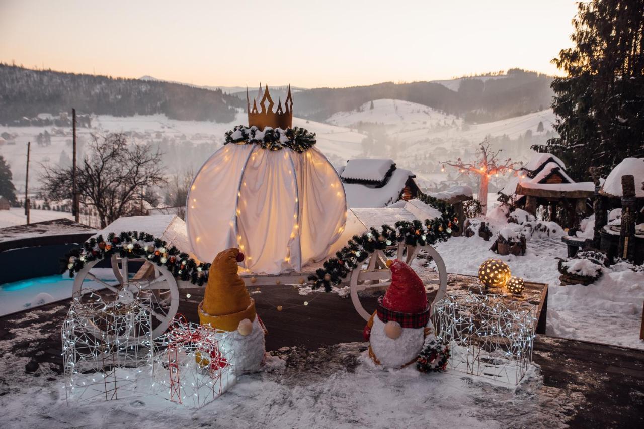 Stara Pravda Villas Bukovel Bagian luar foto