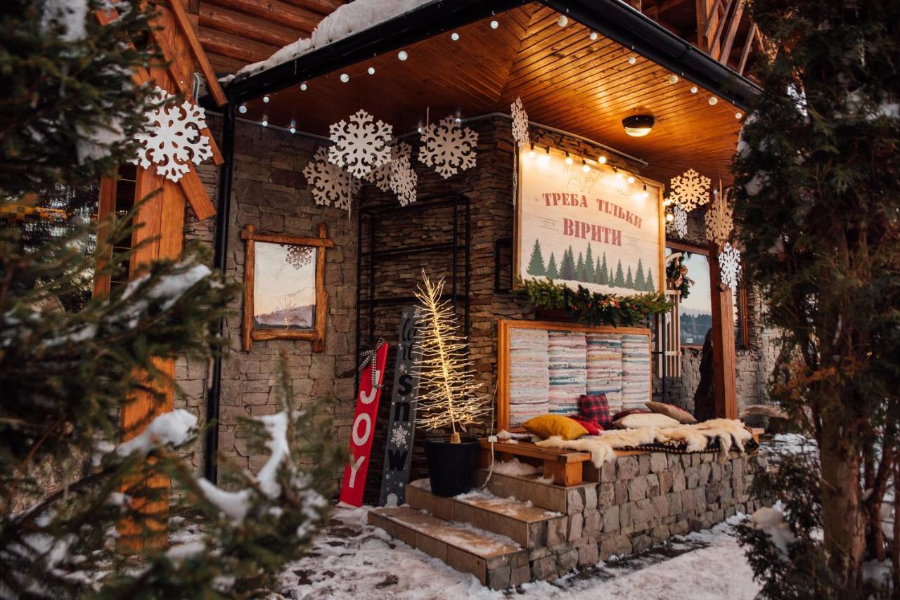 Stara Pravda Villas Bukovel Bagian luar foto