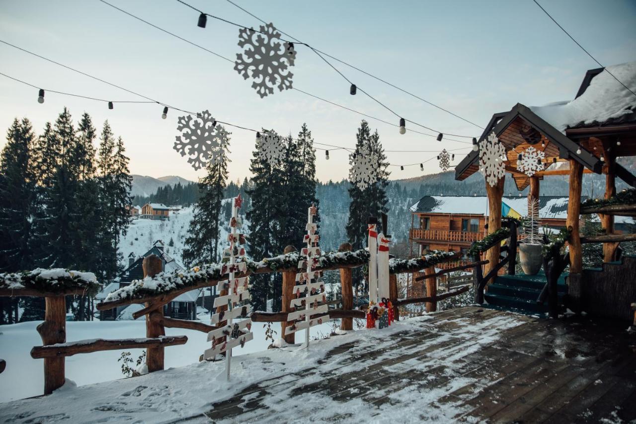 Stara Pravda Villas Bukovel Bagian luar foto