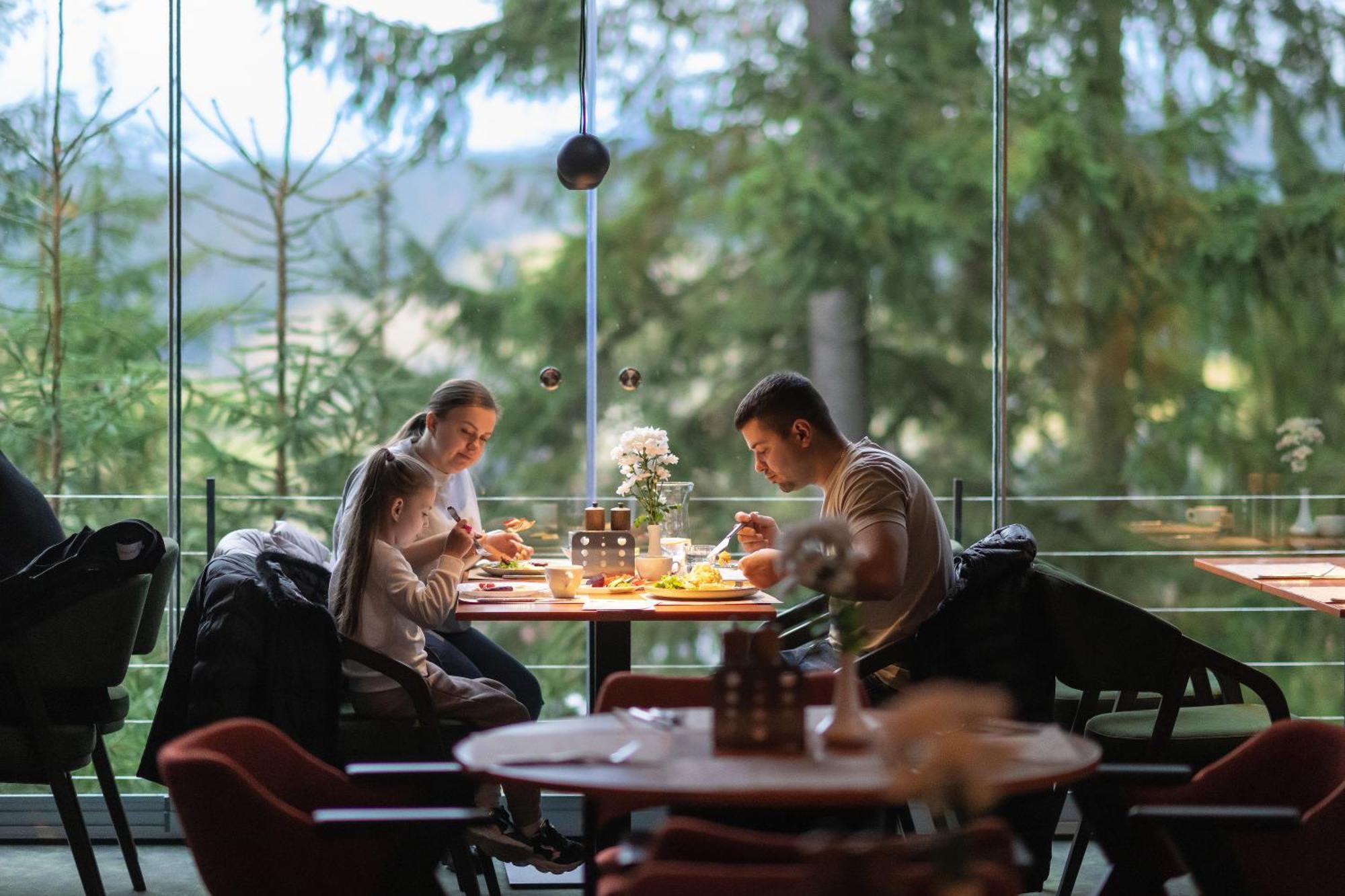 Stara Pravda Villas Bukovel Bagian luar foto