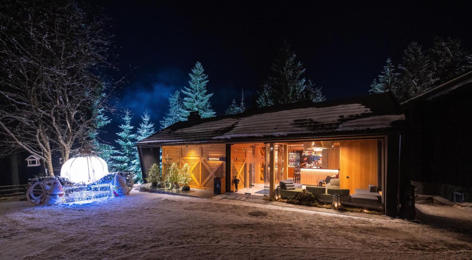 Stara Pravda Villas Bukovel Bagian luar foto